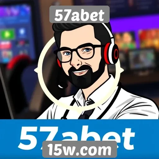 Funcionalidade do suporte ao cliente no 57abet