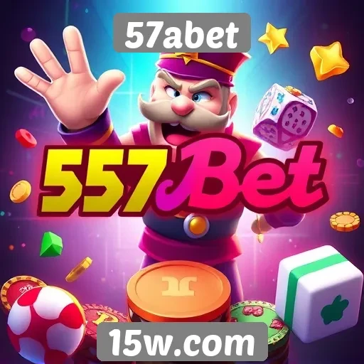 Variedade de jogos disponíveis no 57abet